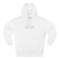 Three-Panel Fleece Hoodie