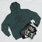 Running on Vibes and Hot Drinks Hoodie — Cozy Coffee Lover Pullover