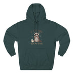 If I’m Moody Feed Me Treats Hoodie — Cute Raccoon Graphic Pullover