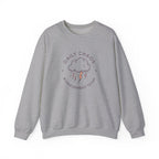 Crewneck Sweatshirt — "Daily Chaos Management Team" Cloud & Lightning Graphic