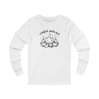 Long Sleeve Tee — "Certified Garlic Girl" Graphic