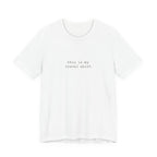 Travel Shirt Tee — "this is my travel shirt" Minimalist Crewneck