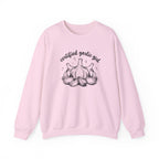 Garlic Crewneck Sweatshirt – "Certified Garlic Girl" Cozy Kitchen Lover Sweatshirt