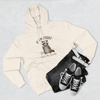 If I’m Moody Feed Me Treats Hoodie — Cute Raccoon Graphic Pullover