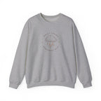 Crewneck Sweatshirt — "Daily Chaos Management Team" Cloud & Lightning Graphic