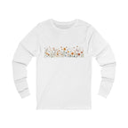 Long Sleeve Tee — Delicate Wildflower Field Graphic