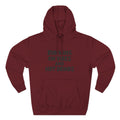 Running on Vibes and Hot Drinks Hoodie — Cozy Coffee Lover Pullover