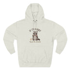 If I’m Moody Feed Me Treats Hoodie — Cute Raccoon Graphic Pullover