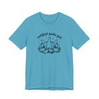 Certified Garlic Girl T‑Shirt — Cute Garlic Illustration Tee for Foodies & Gardeners