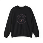 Crewneck Sweatshirt — "Daily Chaos Management Team" Cloud & Lightning Graphic