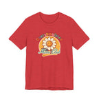 Overstimulated Moms Club T-Shirt — Retro Smiley Daisy Tee