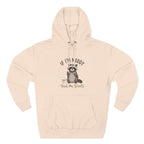 If I’m Moody Feed Me Treats Hoodie — Cute Raccoon Graphic Pullover