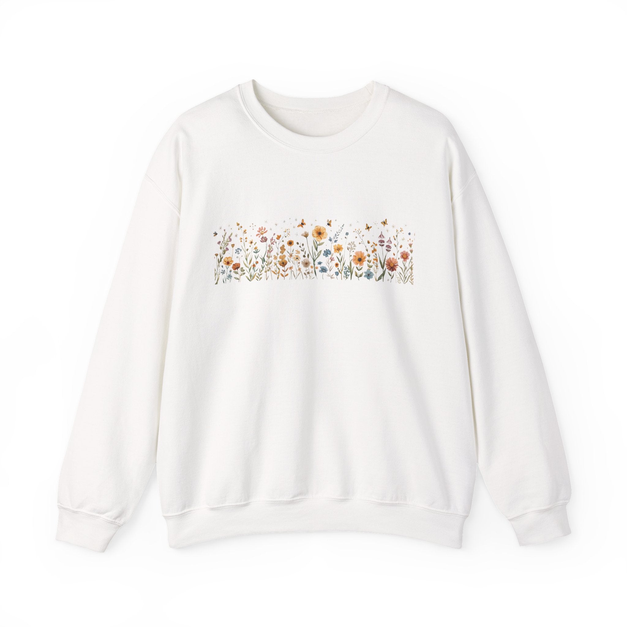 Floral Meadow Crewneck Sweatshirt