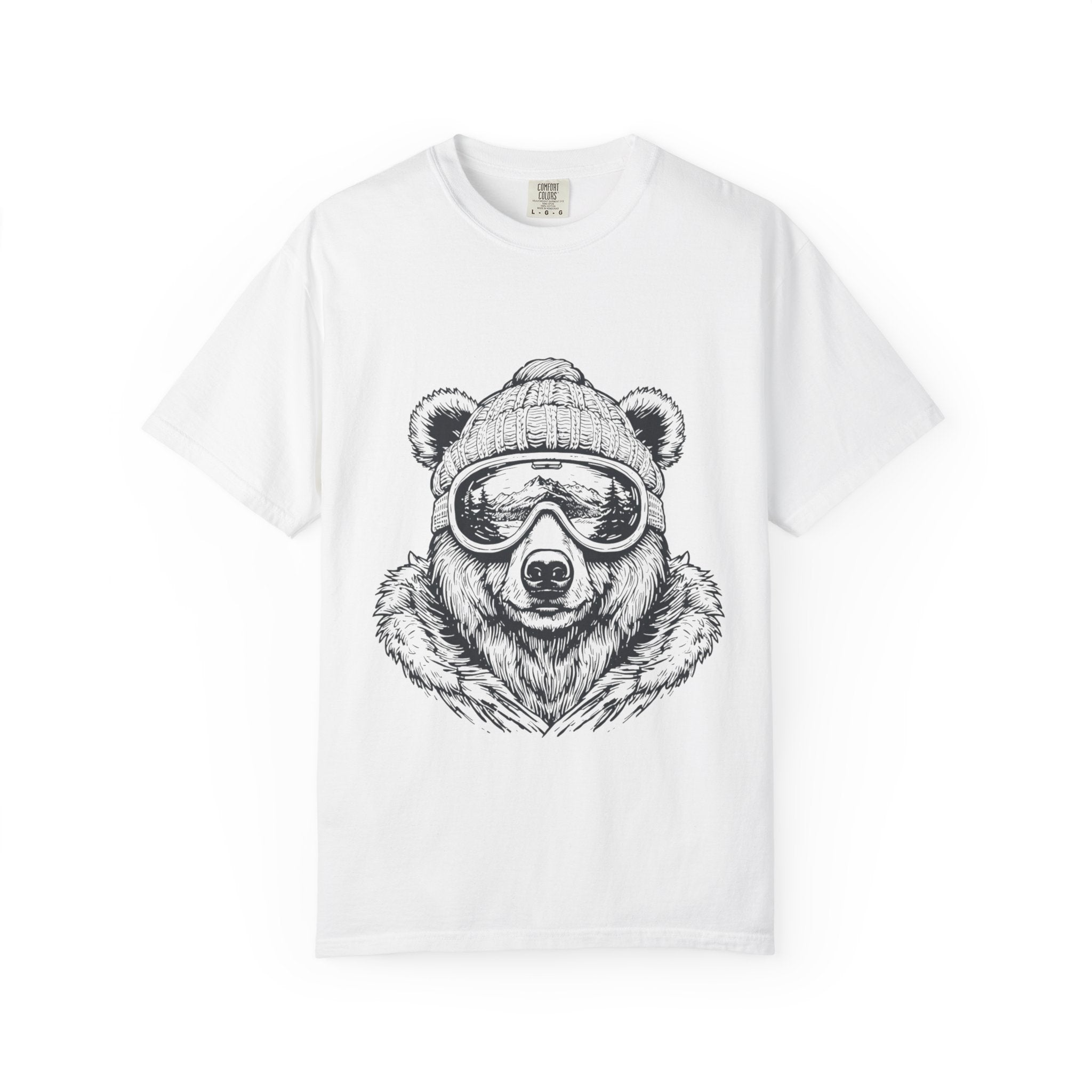 Bear with Beanie & Goggles T-Shirt
