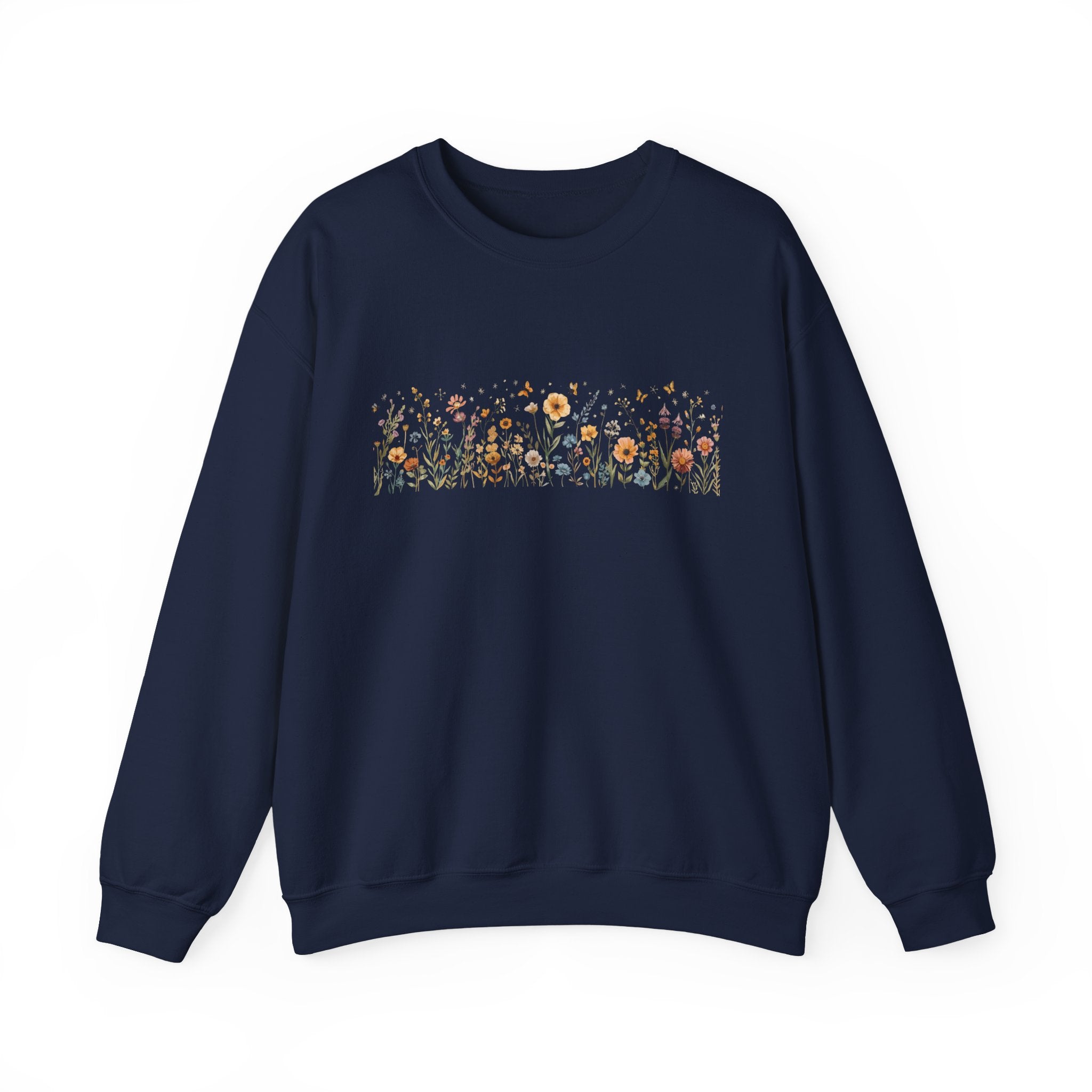 Floral Meadow Crewneck Sweatshirt
