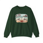 Crewneck Sweatshirt - "No Fear, Just Fries" Seagull Beach Graphic