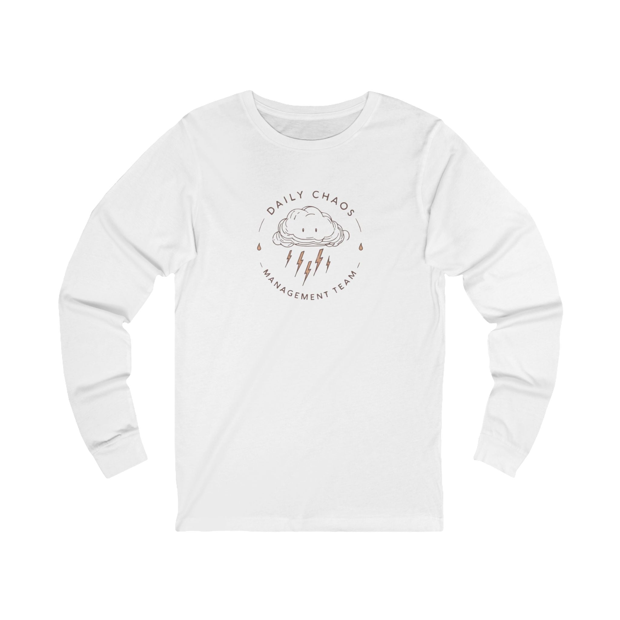 Daily Chaos Mushroom Cloud Long Sleeve Tee