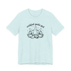 Certified Garlic Girl T‑Shirt — Cute Garlic Illustration Tee for Foodies & Gardeners