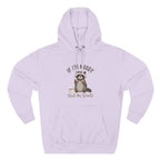 If I’m Moody Feed Me Treats Hoodie — Cute Raccoon Graphic Pullover