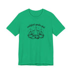 Certified Garlic Girl T‑Shirt — Cute Garlic Illustration Tee for Foodies & Gardeners