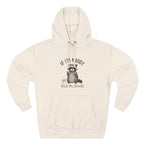 If I’m Moody Feed Me Treats Hoodie — Cute Raccoon Graphic Pullover
