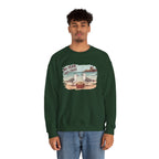Crewneck Sweatshirt - "No Fear, Just Fries" Seagull Beach Graphic