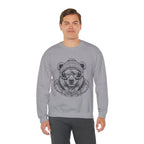 Bear Ski Goggles Sweatshirt — Cozy Graphic Crewneck for Winter & Outdoor Lovers