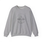 Adventure Forest Crewneck Sweatshirt – Scenic Mountain & Trees Graphic ('Choose Adventure')