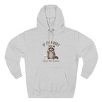 If I’m Moody Feed Me Treats Hoodie — Cute Raccoon Graphic Pullover