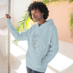 Daily Chaos Raincloud Hoodie — Cute Pastel Cloud Graphic Pullover